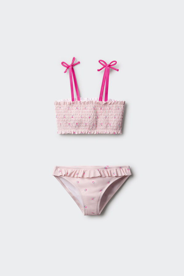 Springfield Kids Bikini flores ni&ntilde;a rosa