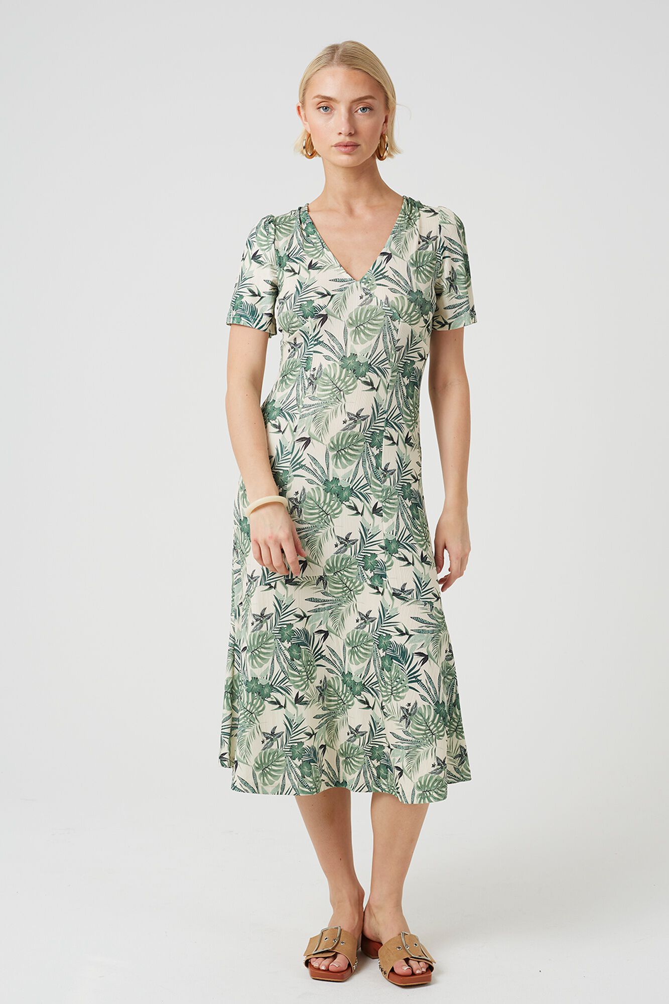 Brave Soul Vestido estampado