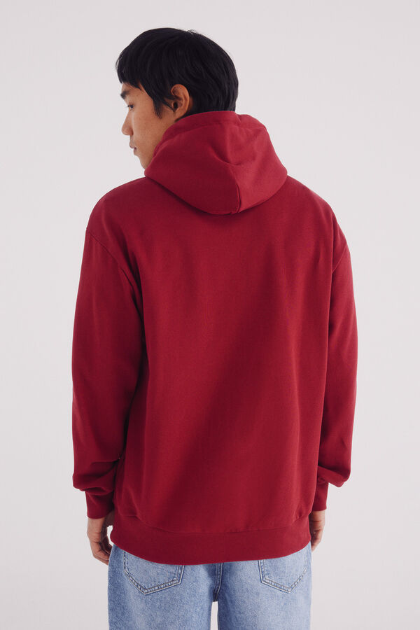 Springfield Sudadera capucha Rbel rojo