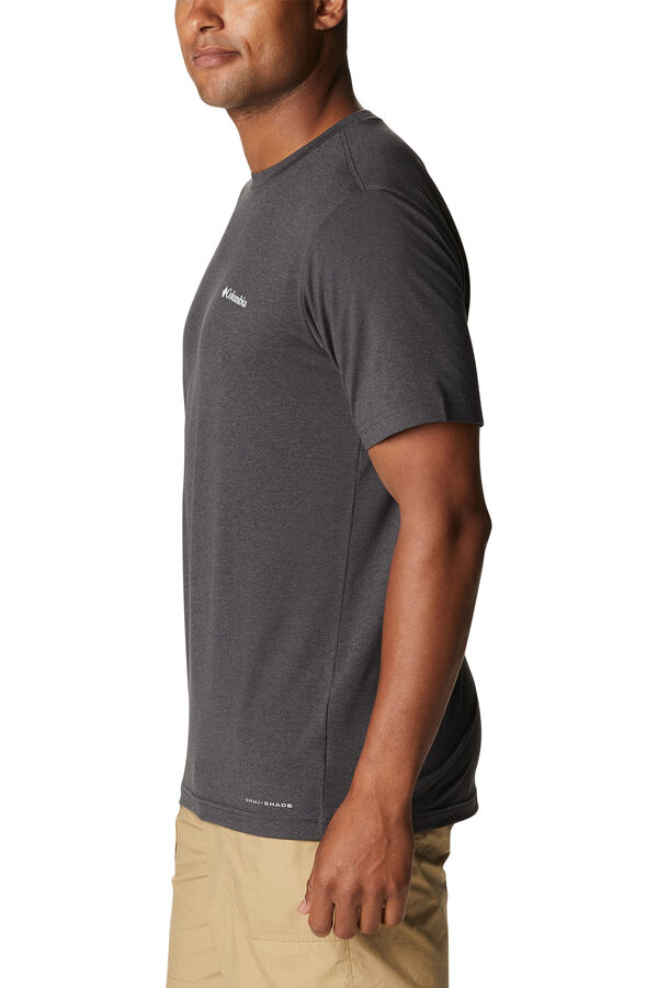 Springfield Camiseta estampada Columbia Tech Trail™ para hombre gris oscuro