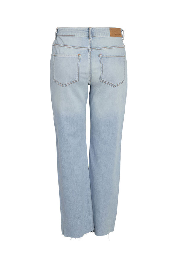 Noisy May Cal&ccedil;a jeans leve de ver&atilde;o na altura do tornozelo azul