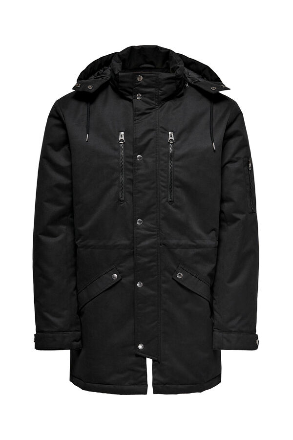Only & Sons Parka preto