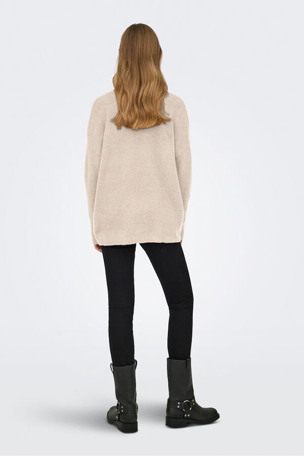 Only Camisola oversized  bege