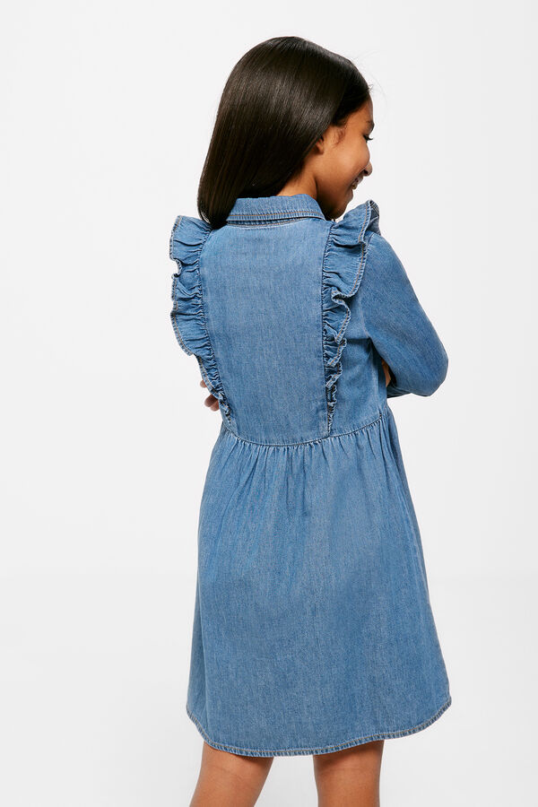 Springfield Kids Vestido vaquero ni&ntilde;a azul