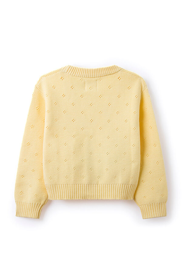 Springfield Kids Casaco de malha menina estampado