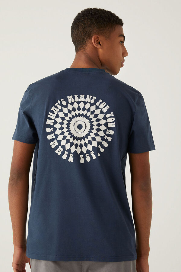 Springfield T-shirt 1975 azulado