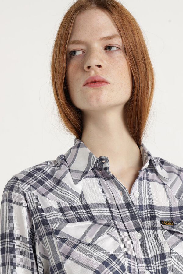 Lois  Camisa Manga Larga azul