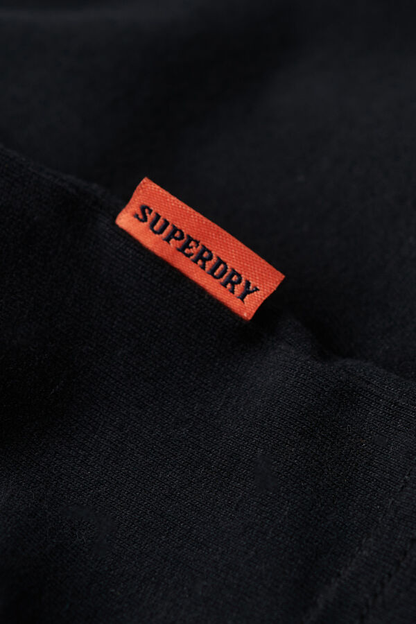 Superdry Camiseta De Algod&oacute;n Org&aacute;nico Con Logotipo Essential negro