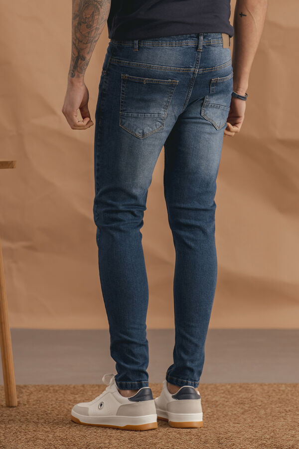Celopman Denim Skinny azul
