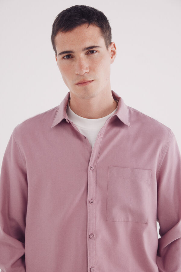 Springfield Camisa tencel naranja