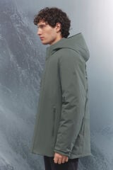 Springfield Parka acolchoada t&eacute;rmica verde