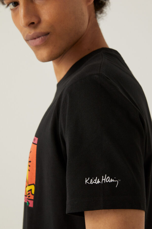 Springfield Camiseta Keith Haring negro