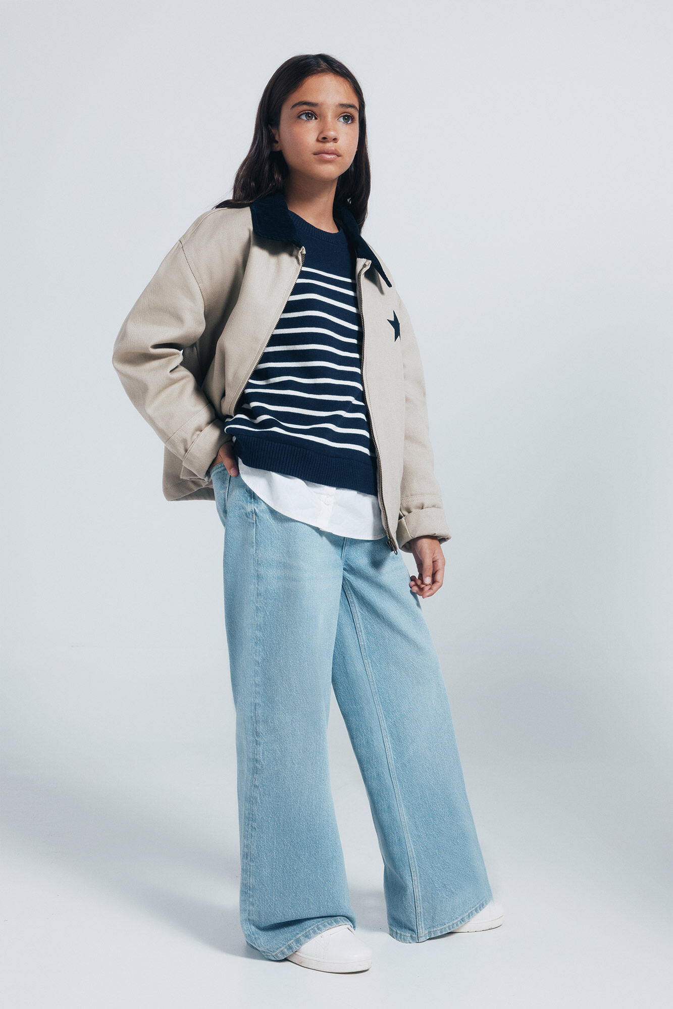 Springfield Kids Jeans denim culotte ni&ntilde;a