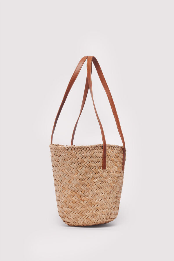 Springfield Bolso cesto asas marr&oacute;n