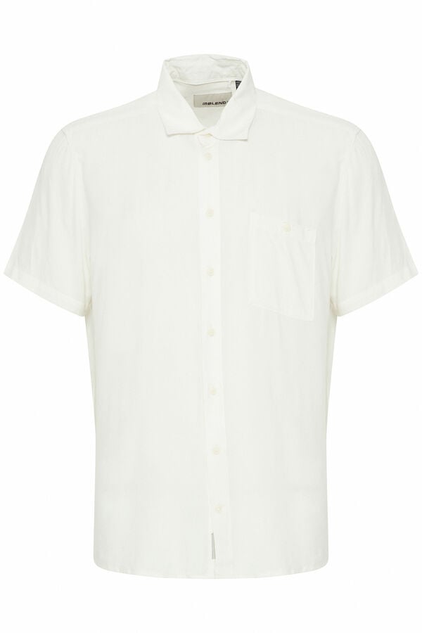 Blend Camisa Manga Curta branco