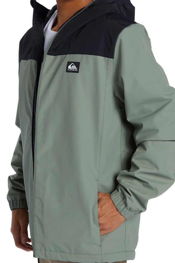 Quiksilver Chaqueta aislante con capucha para hombre azul
