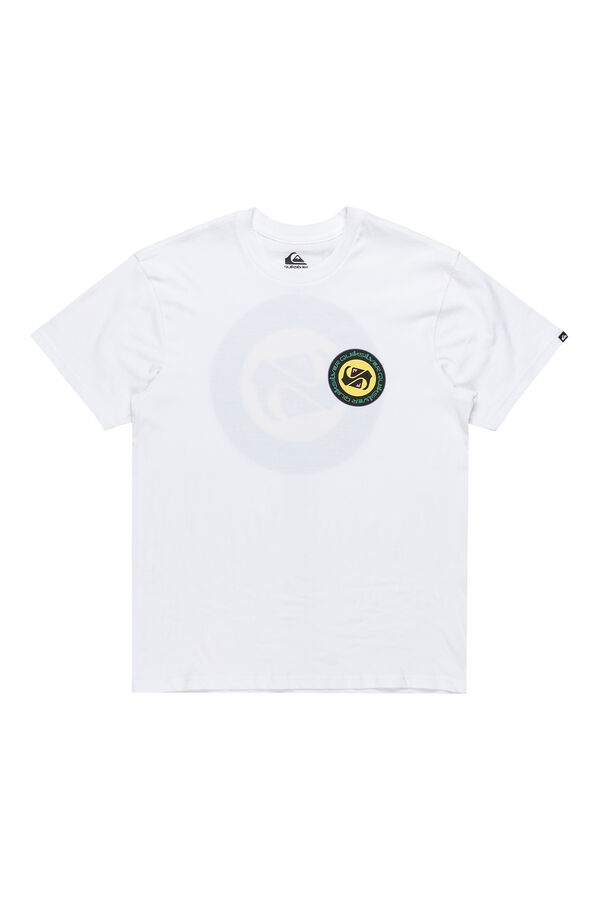 Quiksilver  Camiseta masculina de manga curta branco