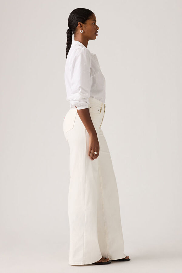 Levi's Cal&ccedil;as de cintura alta e pernas largas 728&trade;  branco
