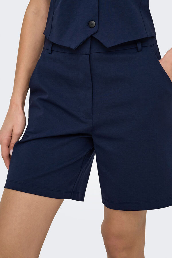 JDY Bermuda de vestir azul