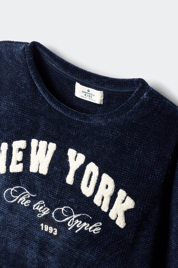 Springfield Kids Chenilla new york ni&ntilde;a azul