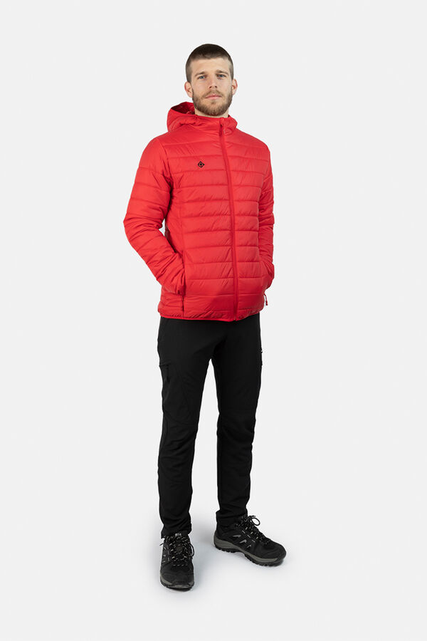 Izas Chaqueta Ligera de Fibra con Capucha rojo