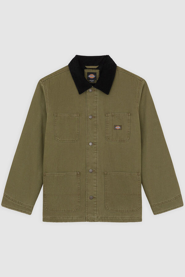 Dickies Casaco de lona com forro central                        Caqui escuro