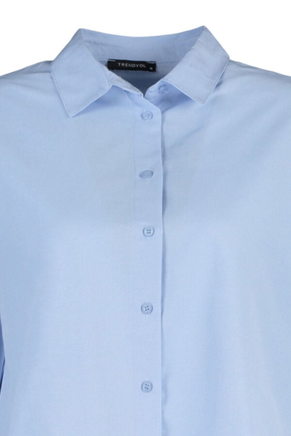 Trendyol Blusa fluida azul