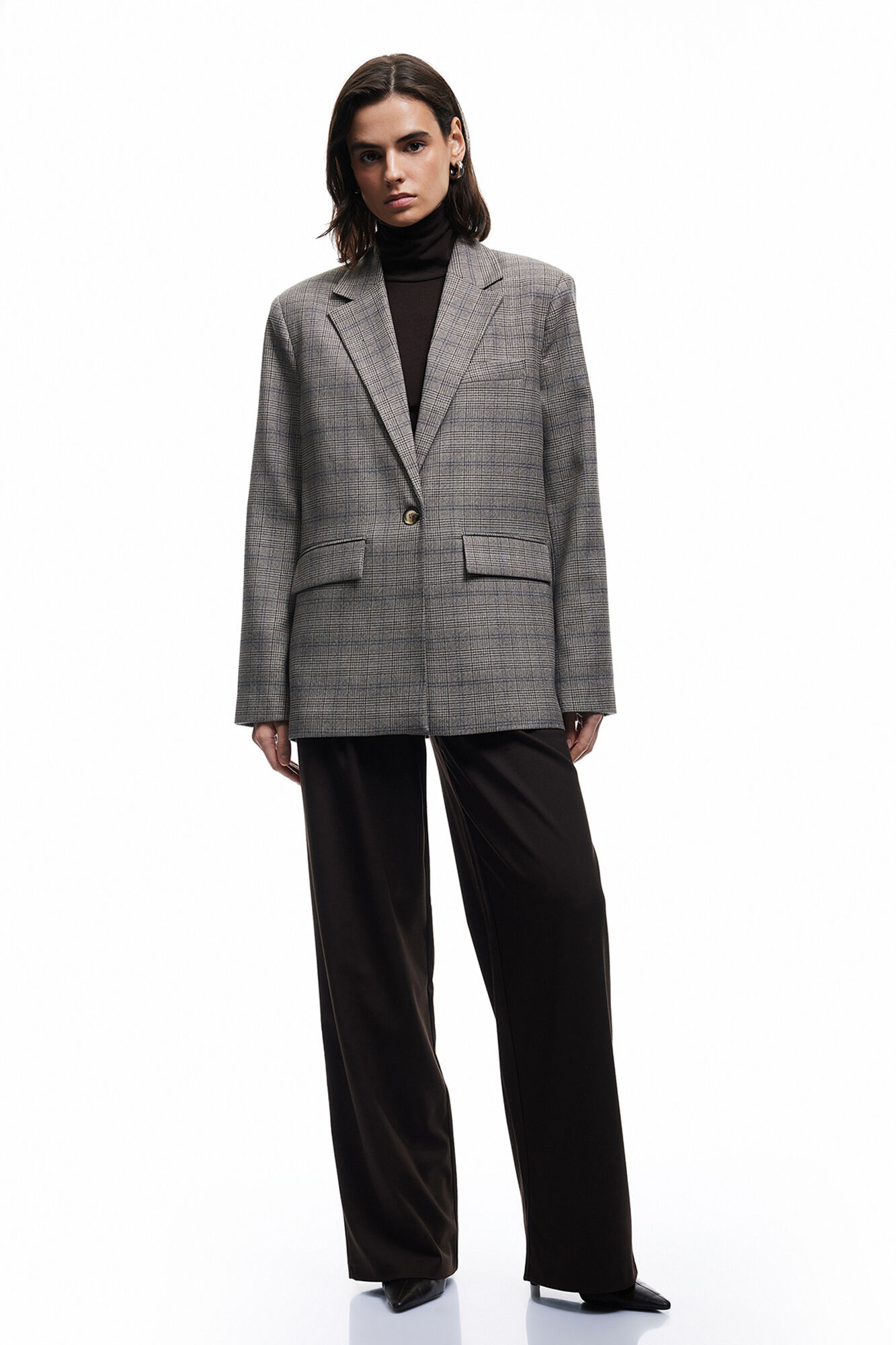 Koton Chaqueta blazer de corte oversize