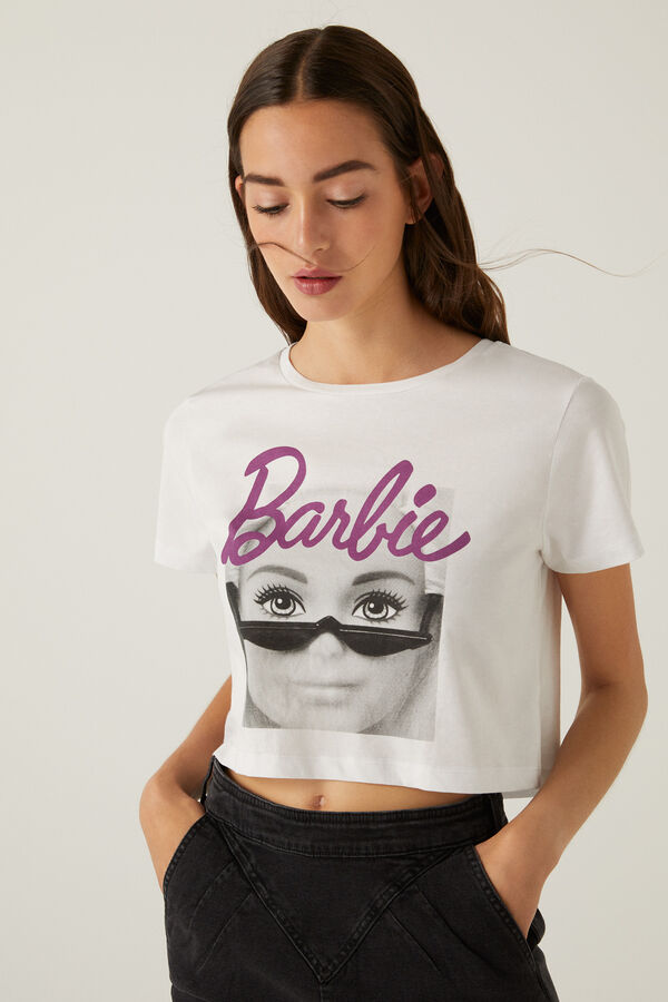 Springfield Camiseta ©Barbie blanco