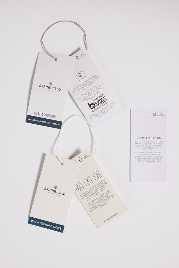 Springfield Cal&ccedil;as leves cor slim fit verde