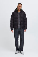 Blend Casaco acolchoado com capuz  preto