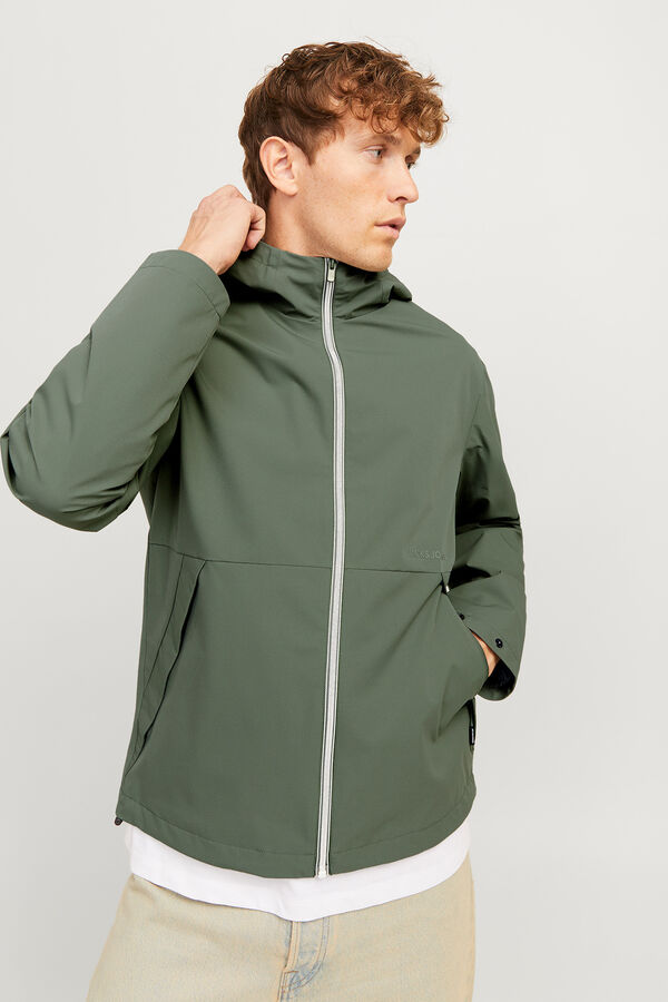 Jack & Jones Chaqueta entretiempo con capucha verde