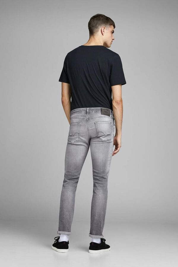 Jack & Jones Jeans slim fit gris