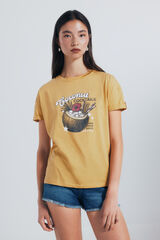 Springfield Camiseta gráfica tropical estampado