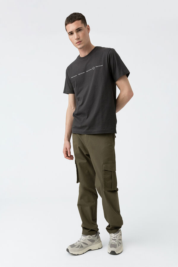 Tiffosi Pantalones cargo Comfort Fit verde