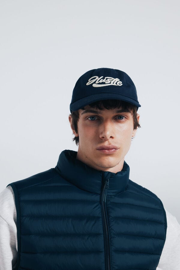 Springfield Colete acolchoado azul