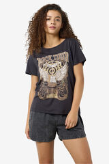 Noisy May Camiseta Regular Manga Corta gris