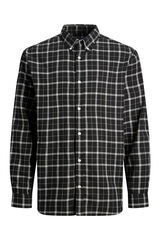 Jack & Jones Camisa aos quadrados preto