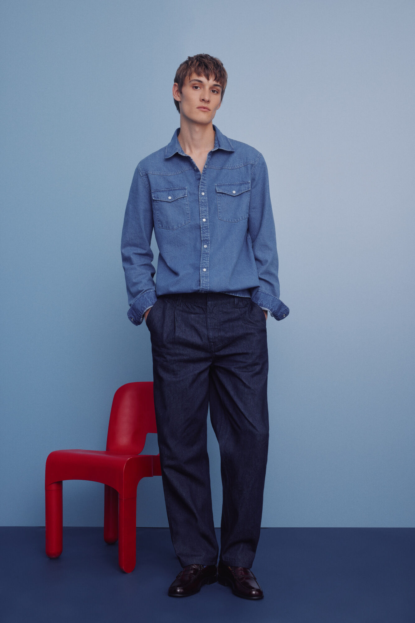 Springfield Vaquero chino lavado desencolado