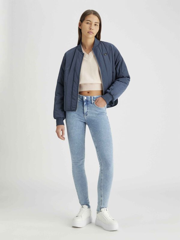 Calvin Klein Sudadera de mujer sin capucha rosa