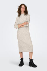 JDY Vestido de malha midi  cinzento