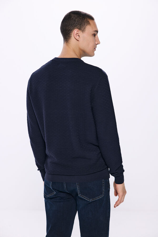 Springfield Jersey estructura liso azul