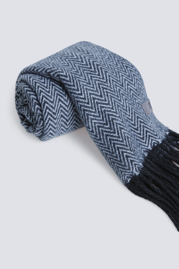 Springfield Bufanda gris espiga gris
