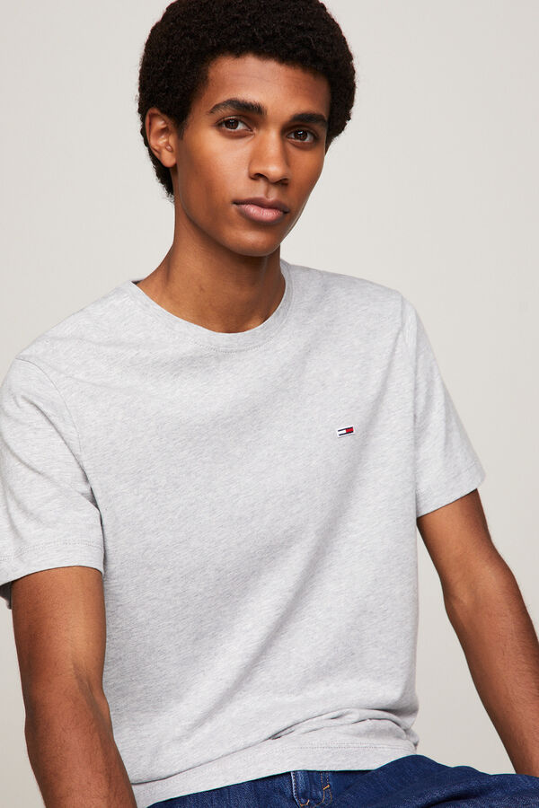 Tommy Jeans T-shirt de homem Tommy Jeans cinzento