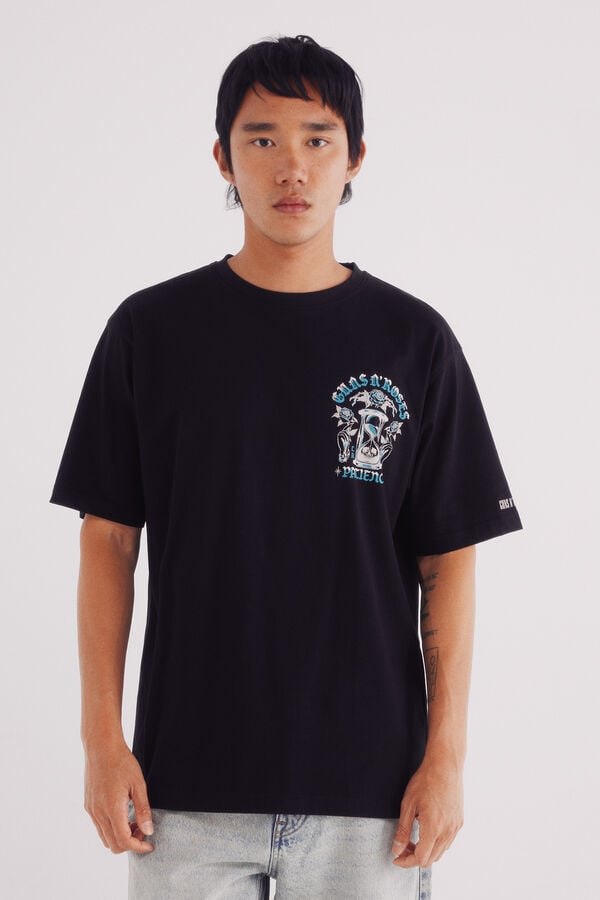 Springfield Camiseta Guns & Roses negro