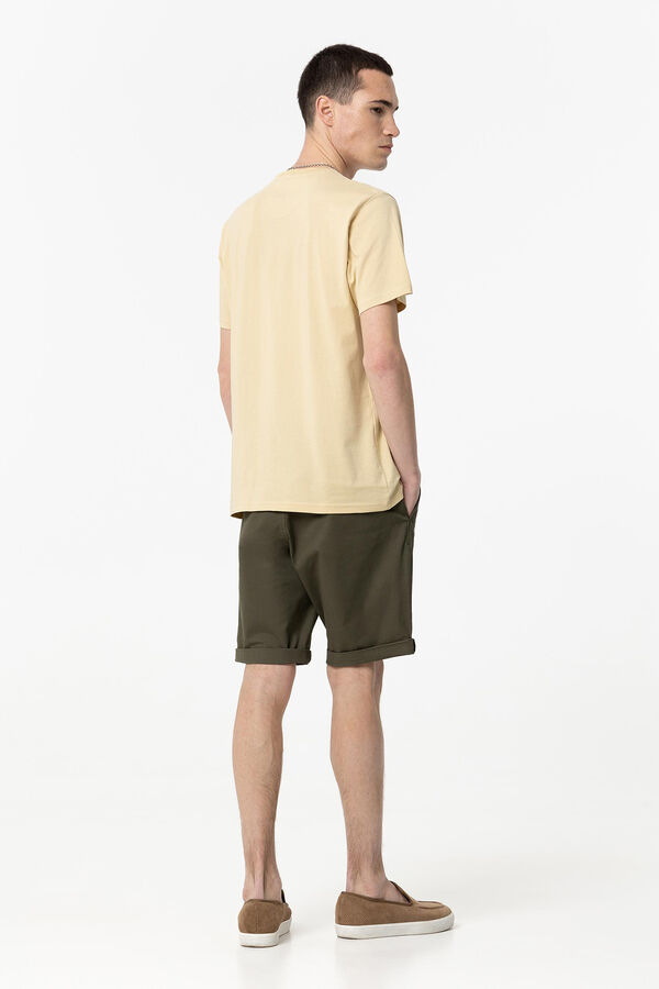 Tiffosi Bermuda Chino Slim Fit verde