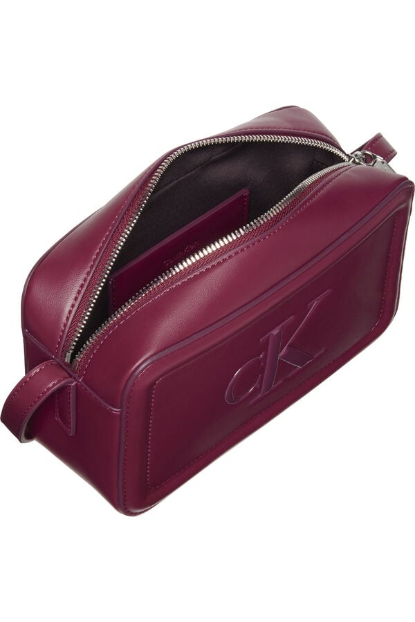 CK Jeans Bolso bandolera Calvin Klein burdeos