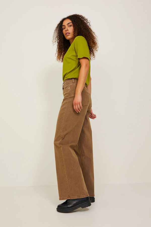 Jack & Jones Jeans Wide Leg gris