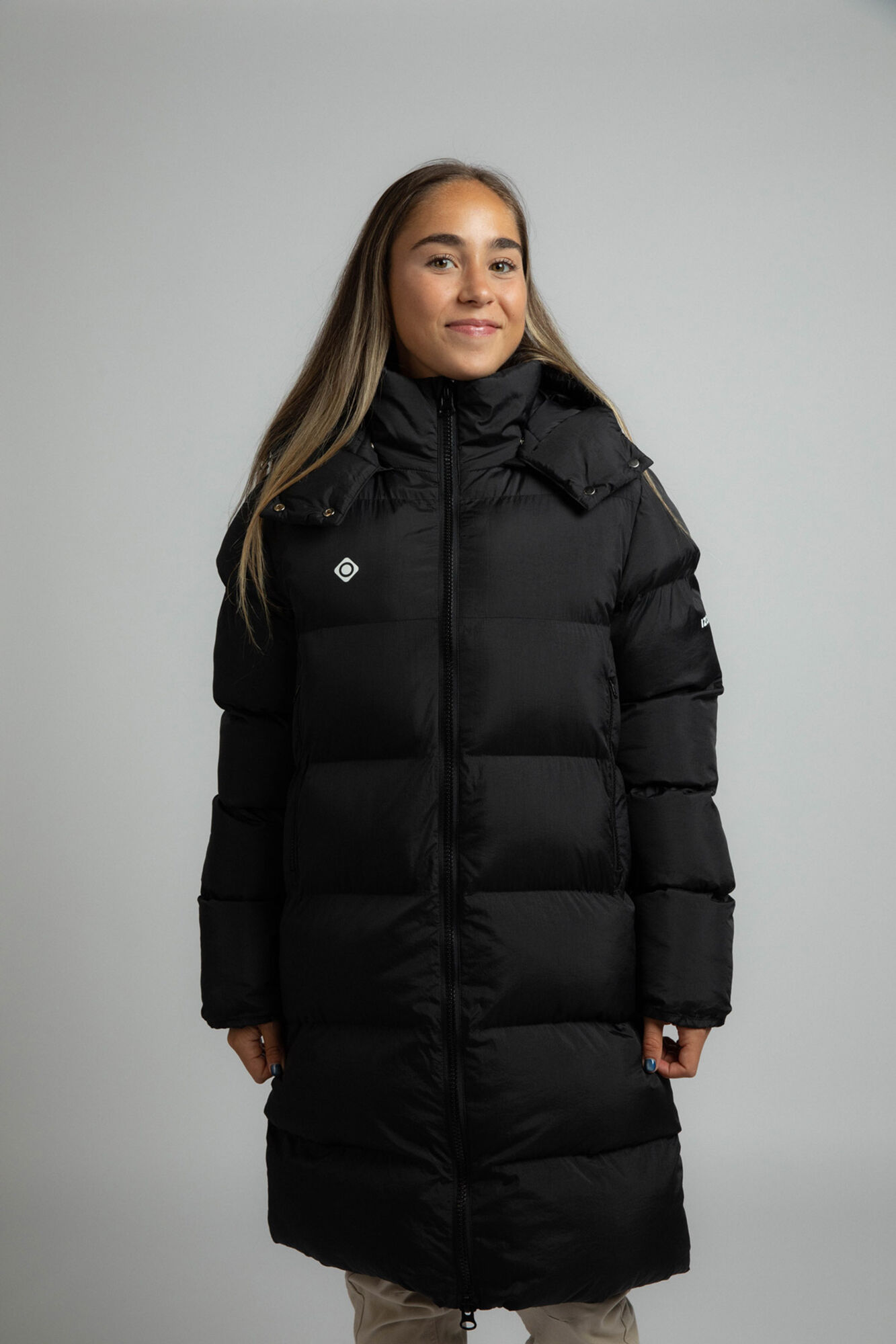 Izas Abrigo largo de fibra