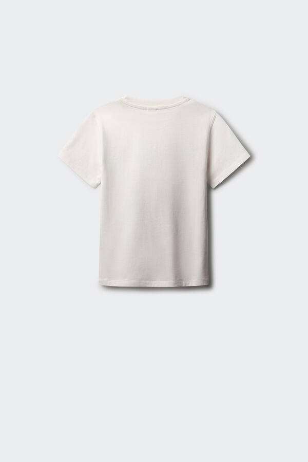 Springfield Kids Camiseta arbol ni&ntilde;o marfil